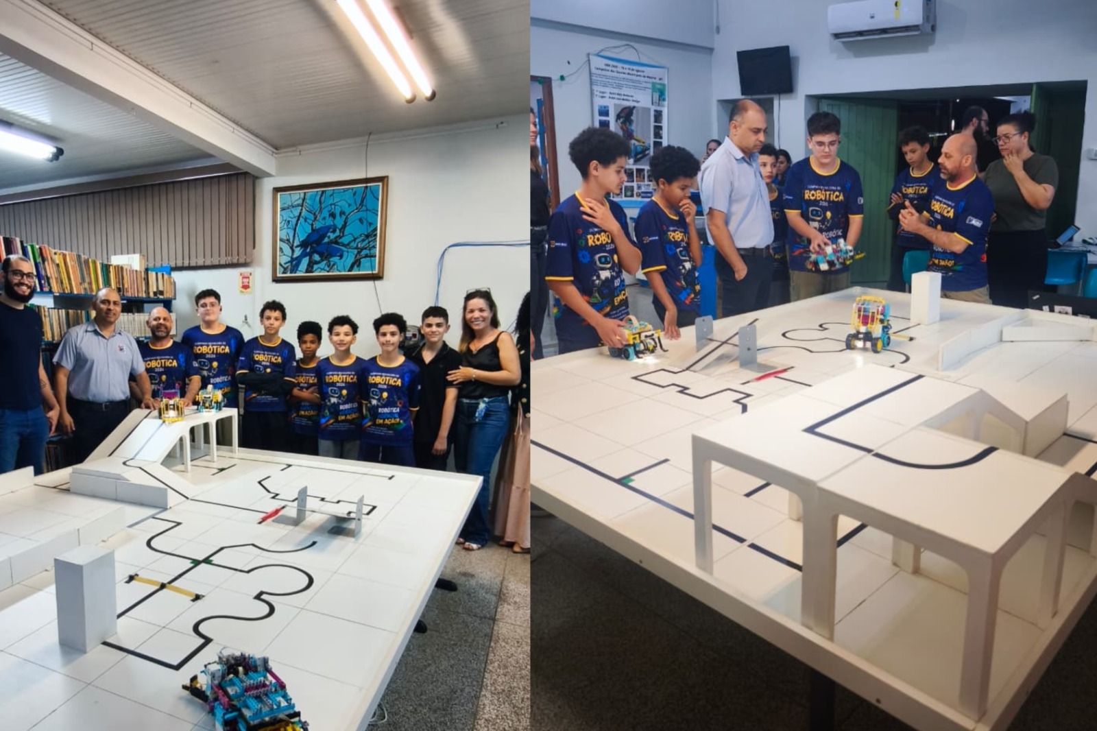 Estudantes de Naviraí representam o município na Olimpíada Brasileira de Robótica