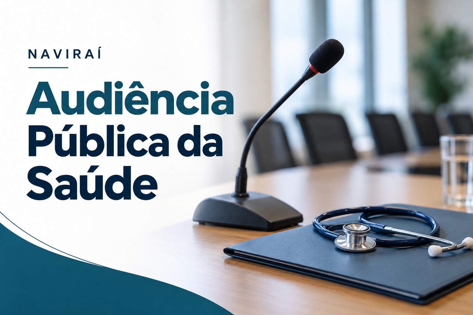 Naviraí realiza audiência pública para apresentar relatório da Saúde nesta sexta-feira
