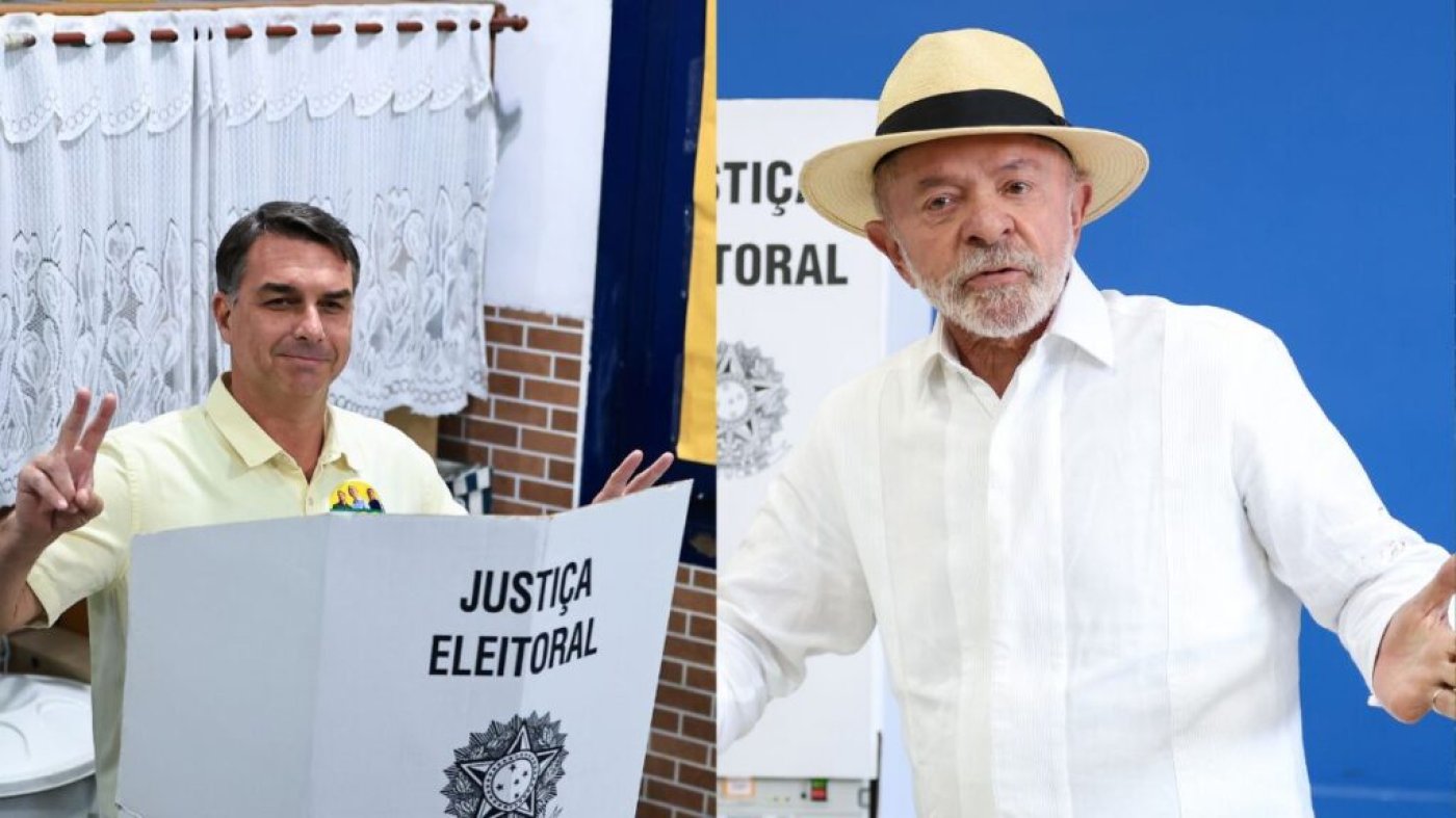 Datafolha aponta Flávio Bolsonaro com 52% dos votos válidos contra 48% de Lula no 2º turno